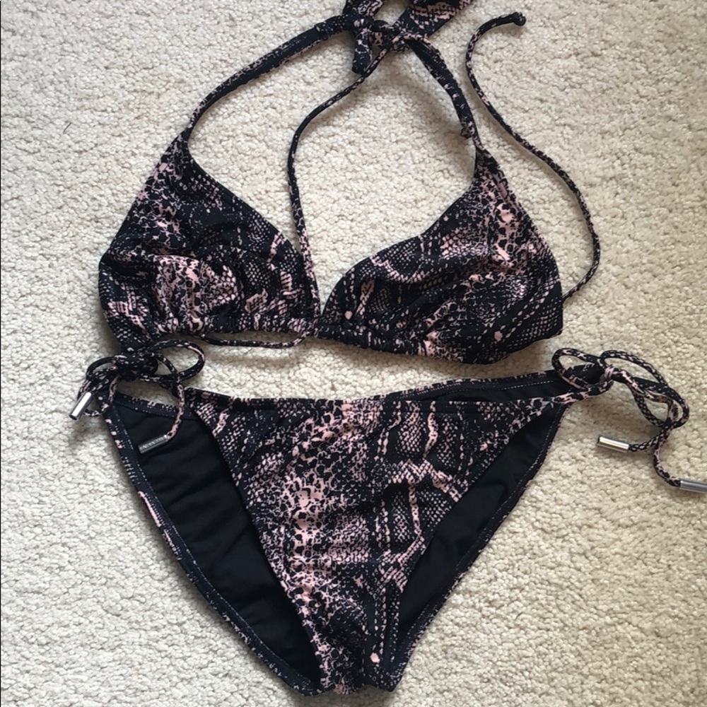 Billabong snake print swimsuit